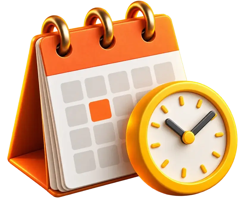 Calendrier et horloge