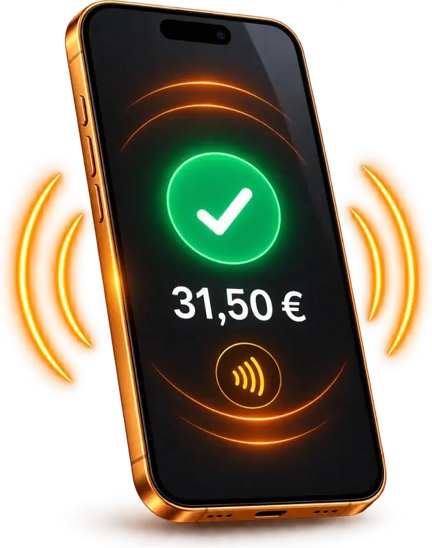 Paiement validé de 31,50 €